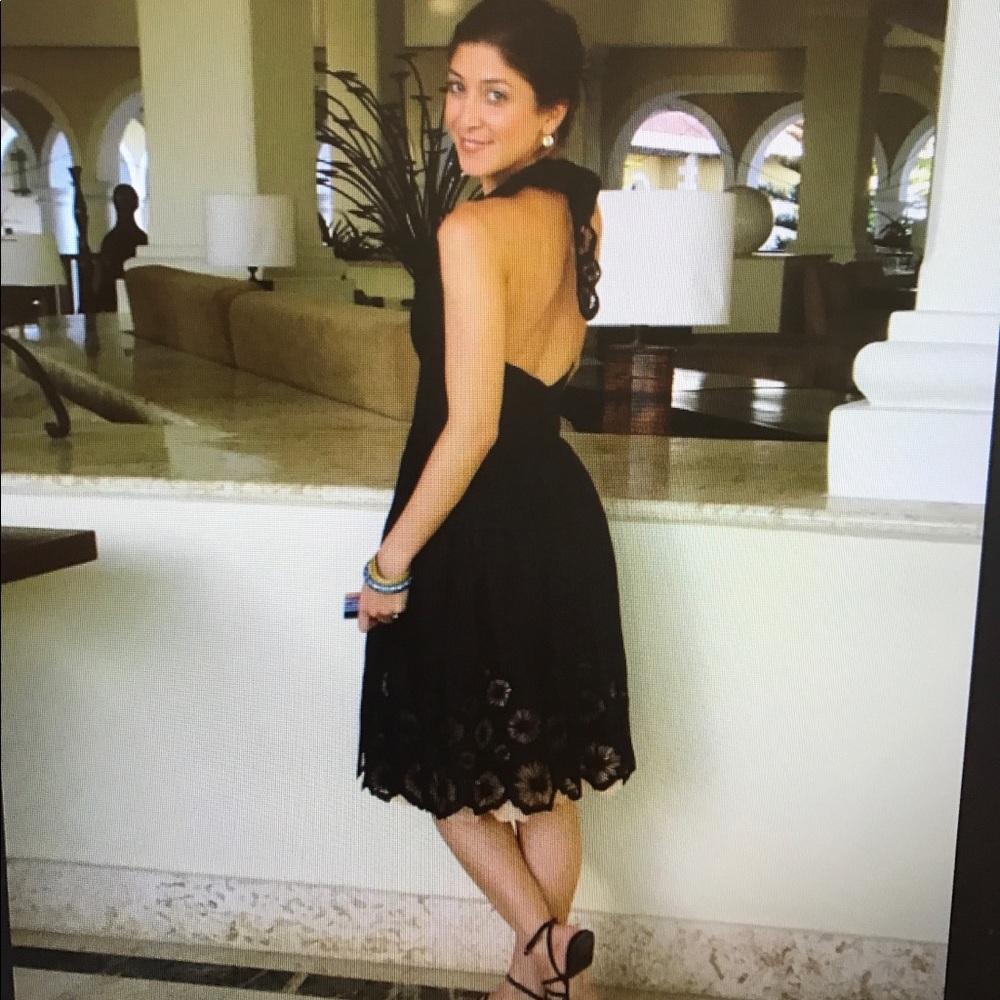 Catherine Malandrino black dress